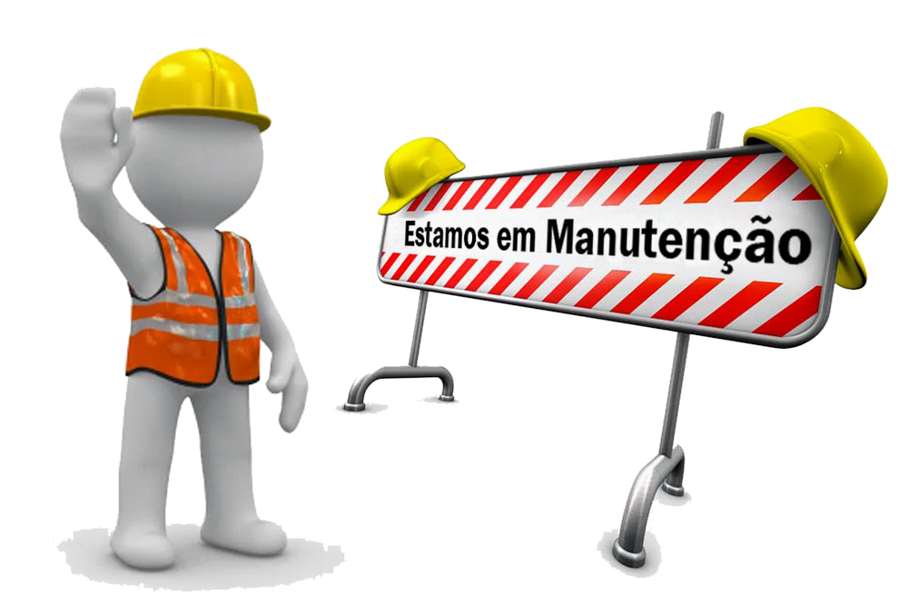 Estamos em Manutenção